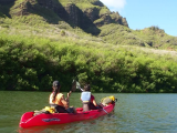 Rainbow Kayaks Waterfall Wailua River Kayak Hike