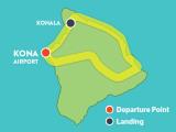 EXCLUSIVE VOLCANO / KOHALA LANDING - (Kona Airport)
